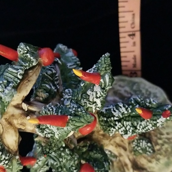 Italian Capodimonte Rusric Christmas Tree - Picture 6 of 6